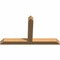 Ekena Millwork Portland Timber Gable Bracket, Western Red Cedar, 72"W x 42"H x 5 1/2"D x 5 1/2"F, 14/12 Pitch GBW072X42X0606POR00SWR - alternate 4
